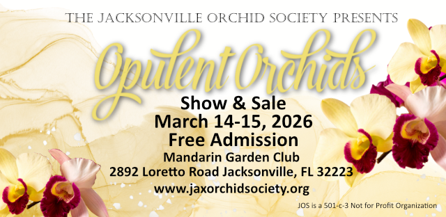 Jacksonville Orchid Society Show 2026
