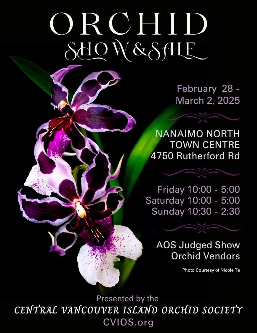 Central Vancouver Island Orchid Society Show and Sale